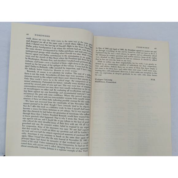Death Of A President Nov 20 - Nov 25 1963 By William Manchester President JFK - Picture 8 of 16